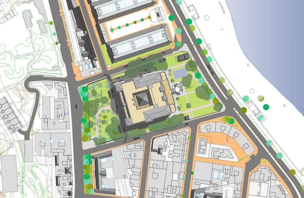 Palacio Miramar Street Plan