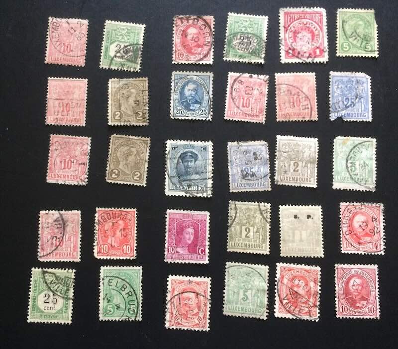 Luxembourg Old Stamps