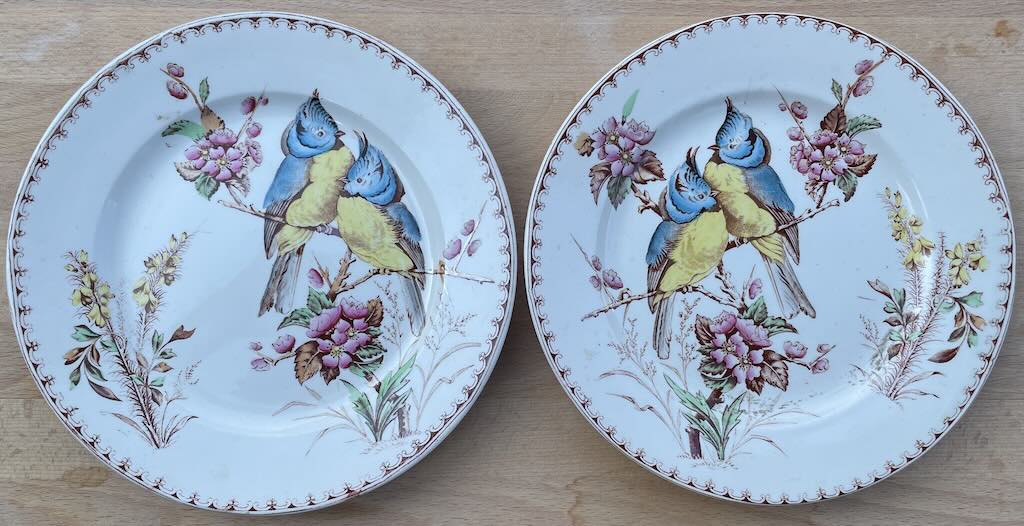 My Luneville Plates