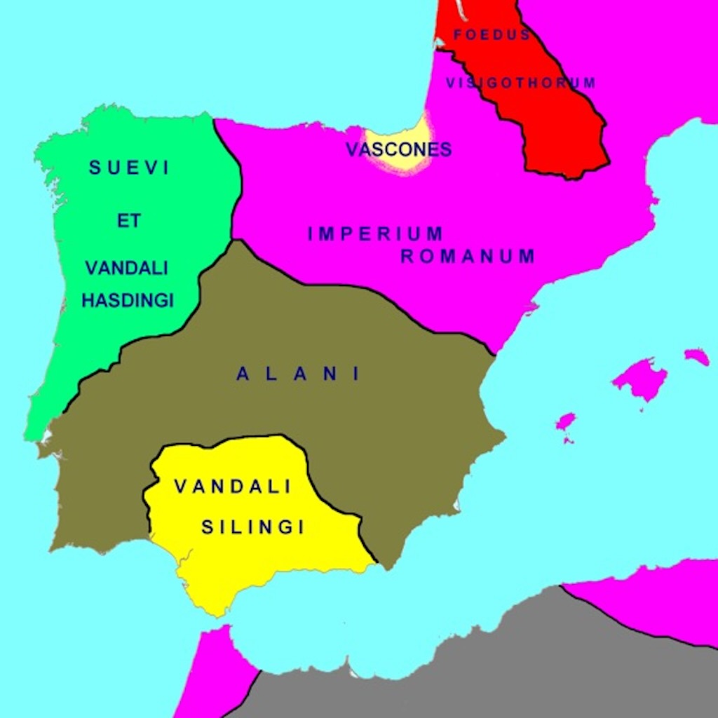 Hispania 418AD