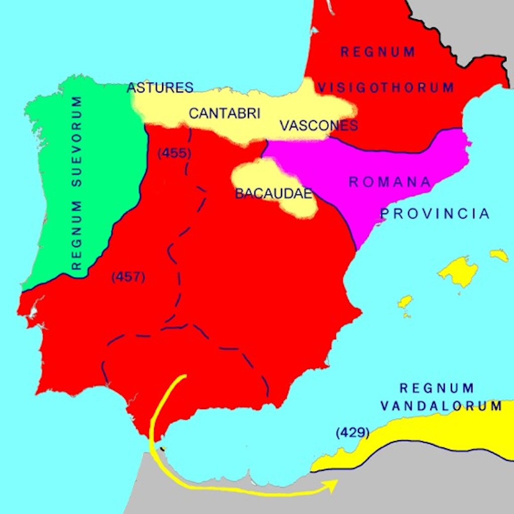 Hispania 476AD