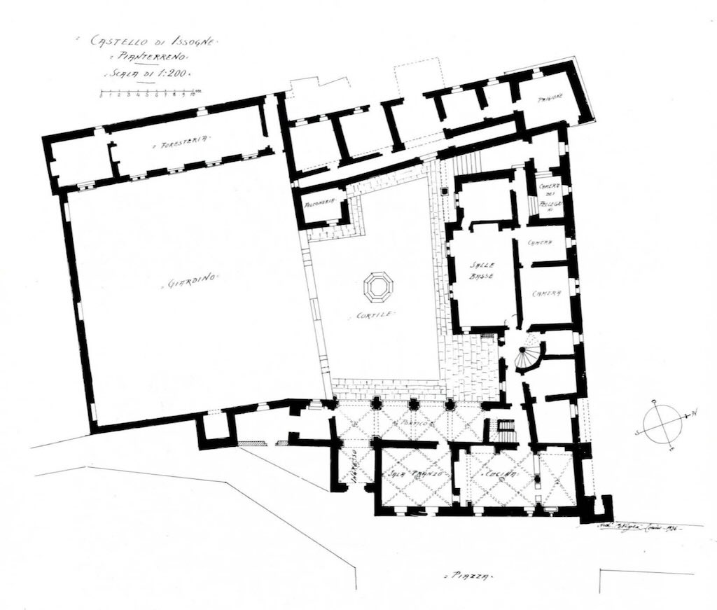 Issogne plan-1936