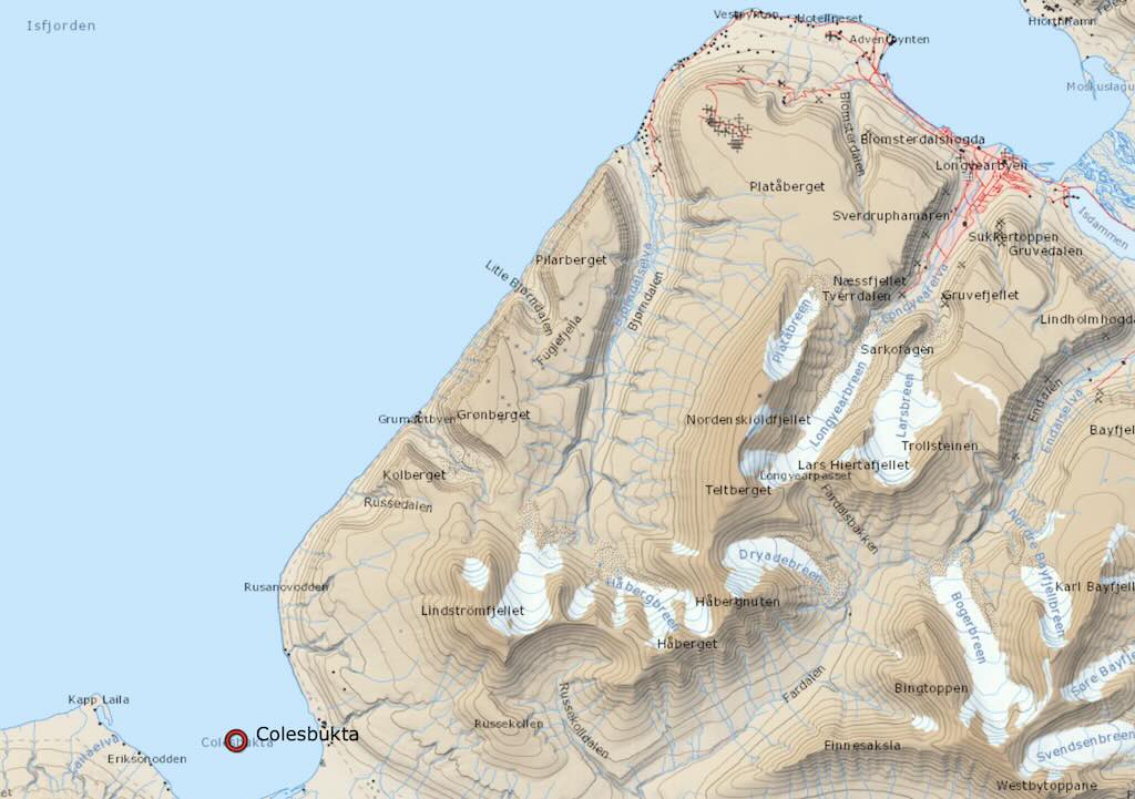 longyearbyen-colesbukta