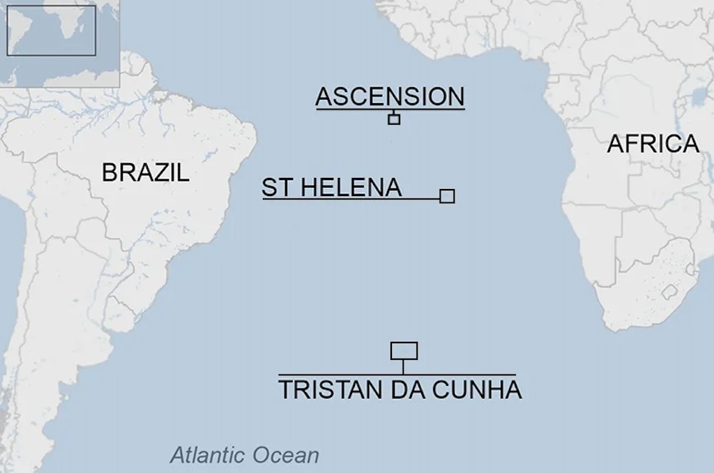 St Helena, Tristan da Cunha and Ascension Islands