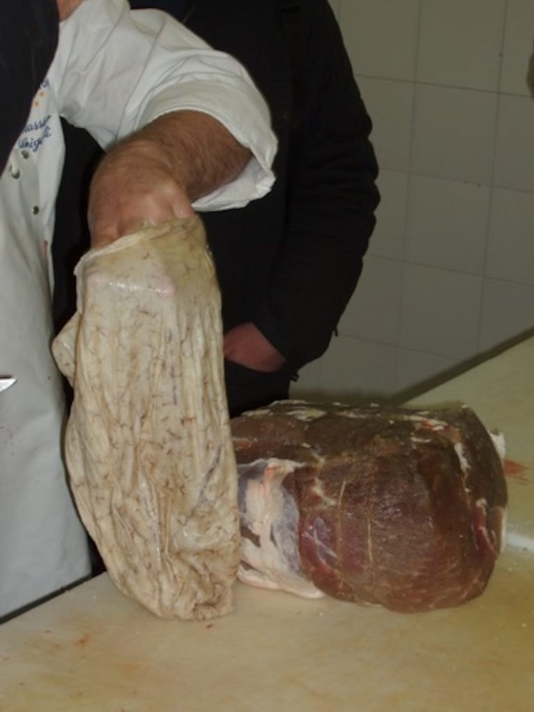 Culatello and bladder