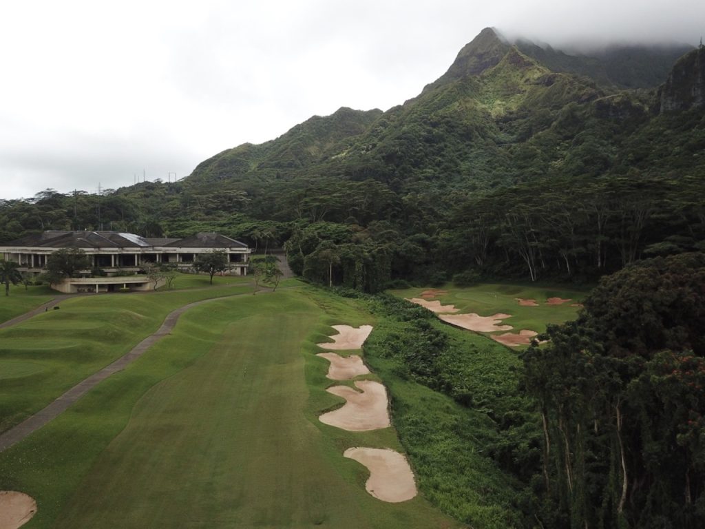 Ko'olau 18th green