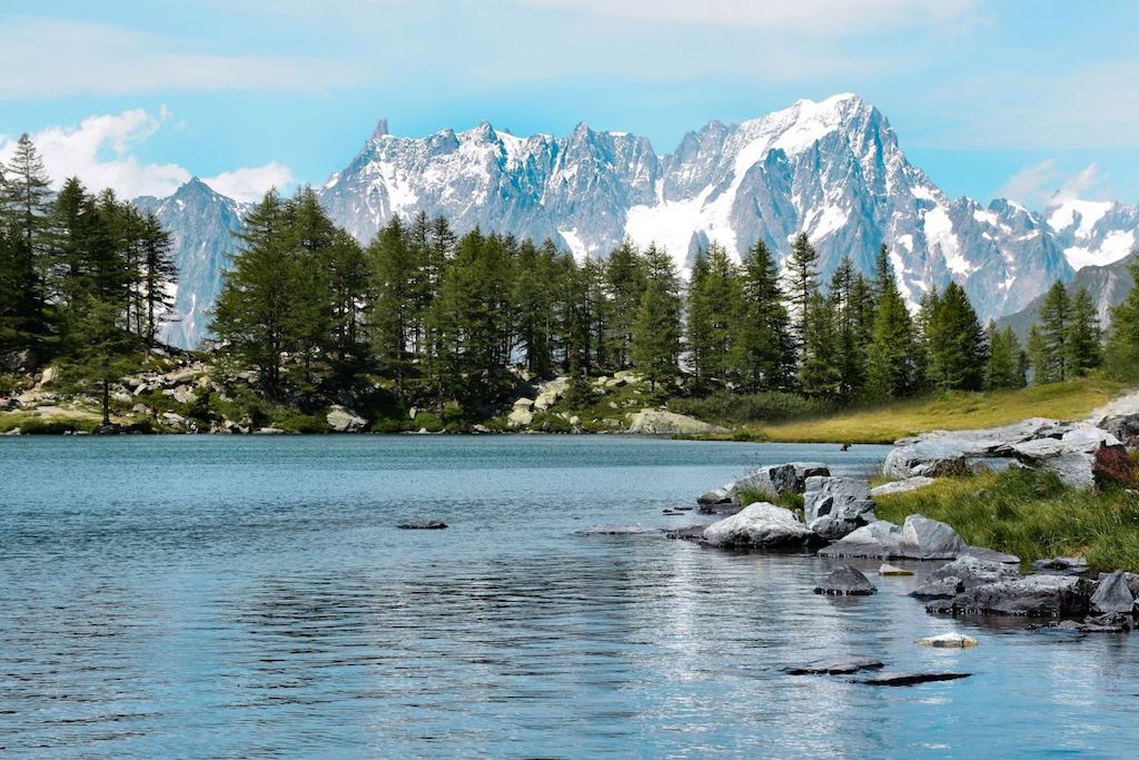 Lago d'Arpy view