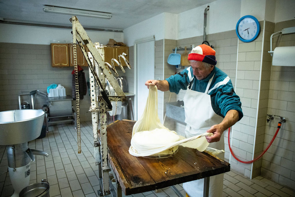 Fontina preparazione