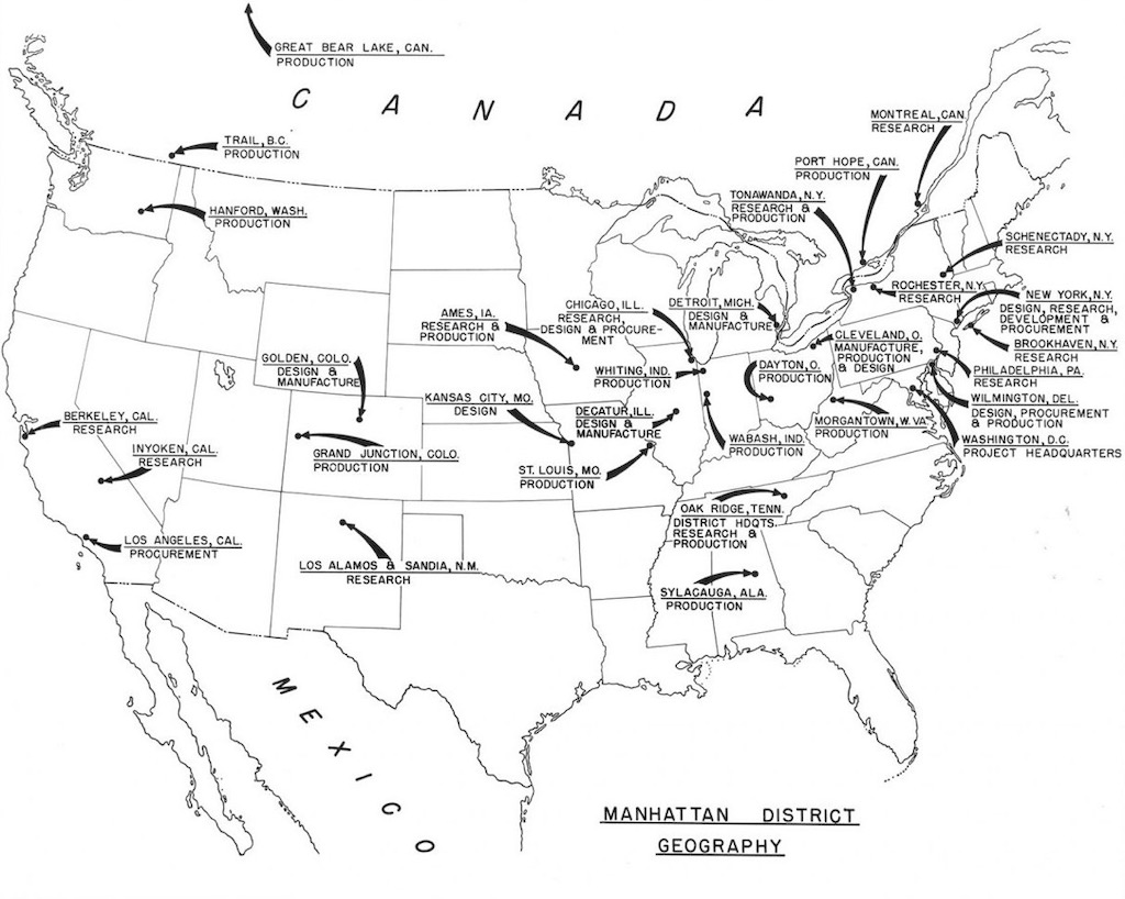 Manhattan District Geography