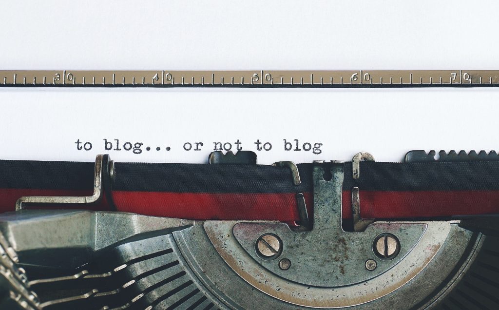 to blog... or not to blog