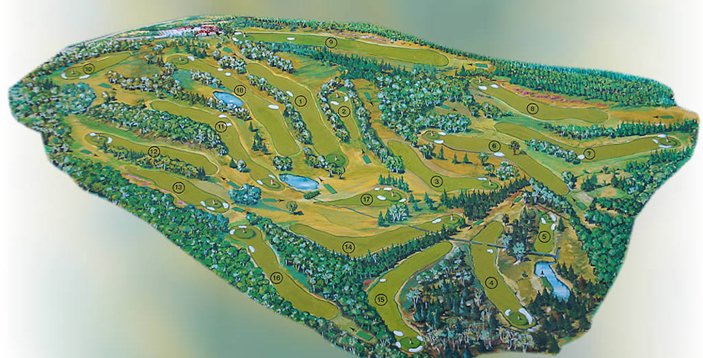 La Betulle course layout