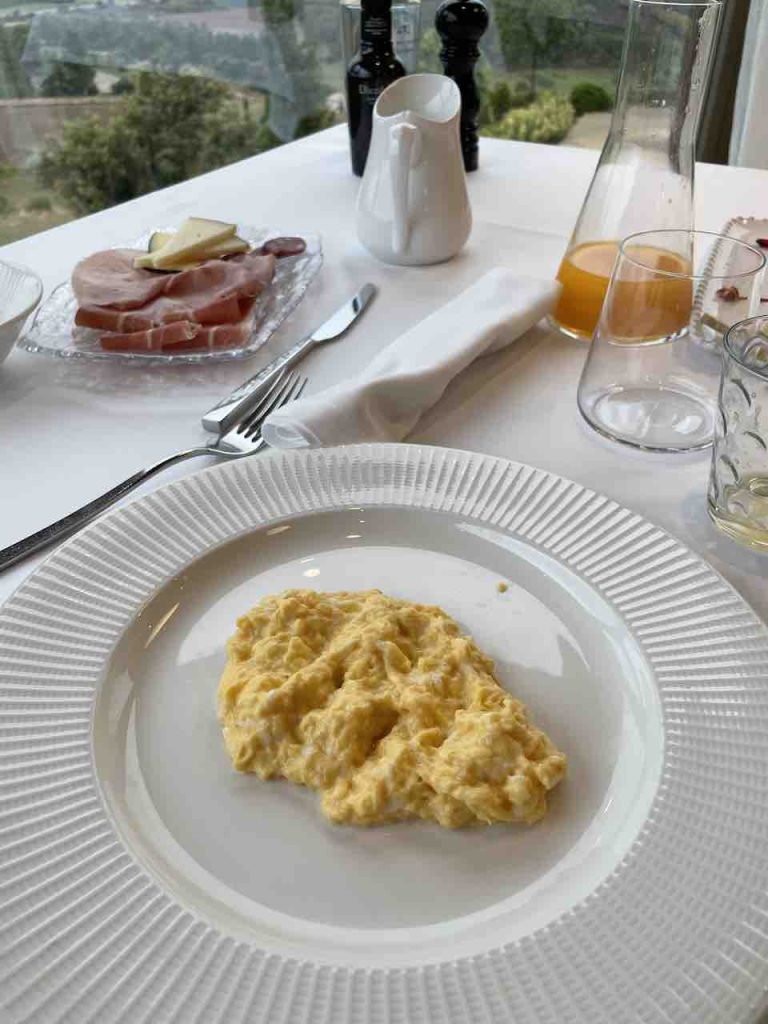 Torre del Marqués scrambled eggs